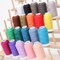 Threadart Polyester All-Purpose Sewing Thread Sets - 600m - Over 12 Sets Available - 50S/3 -For apparel, drapery, crafts and more